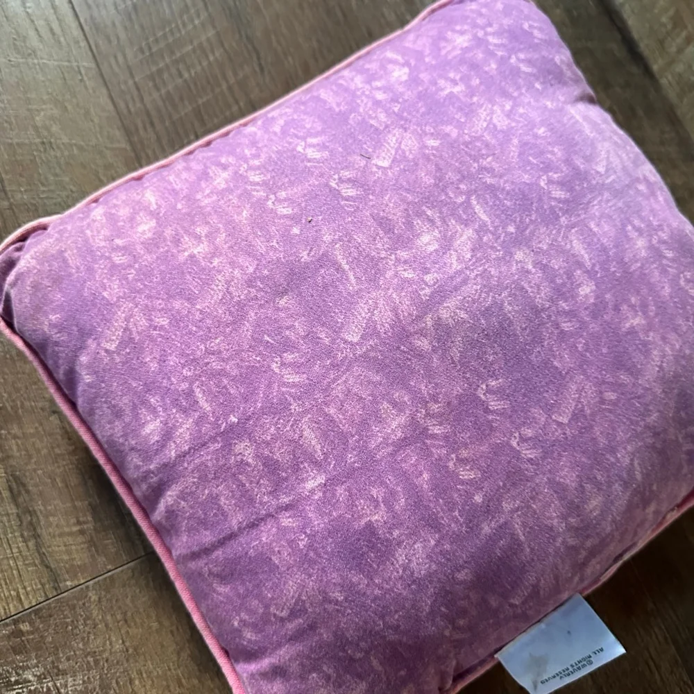Y2K Waverly Home Classics Girl Power Purple Accent Pillow